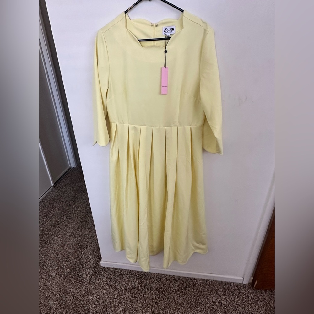 Elegant Yellow dress perfect for Easter